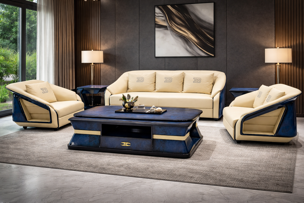 Bugatti Series – C-26 Leather Sofa
