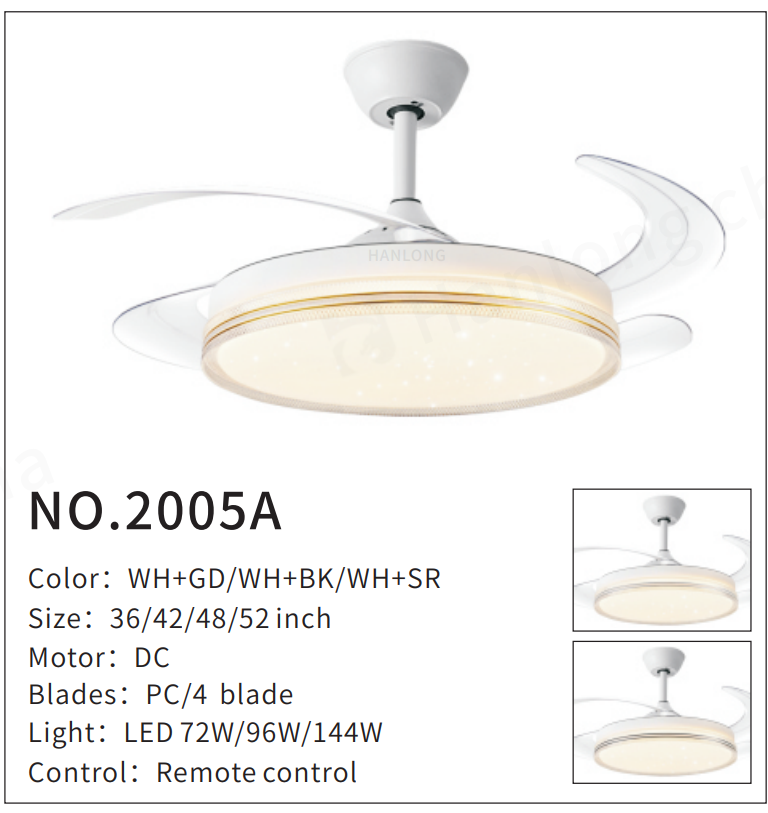 LUMORA 2005A SMART LED CEILING FAN