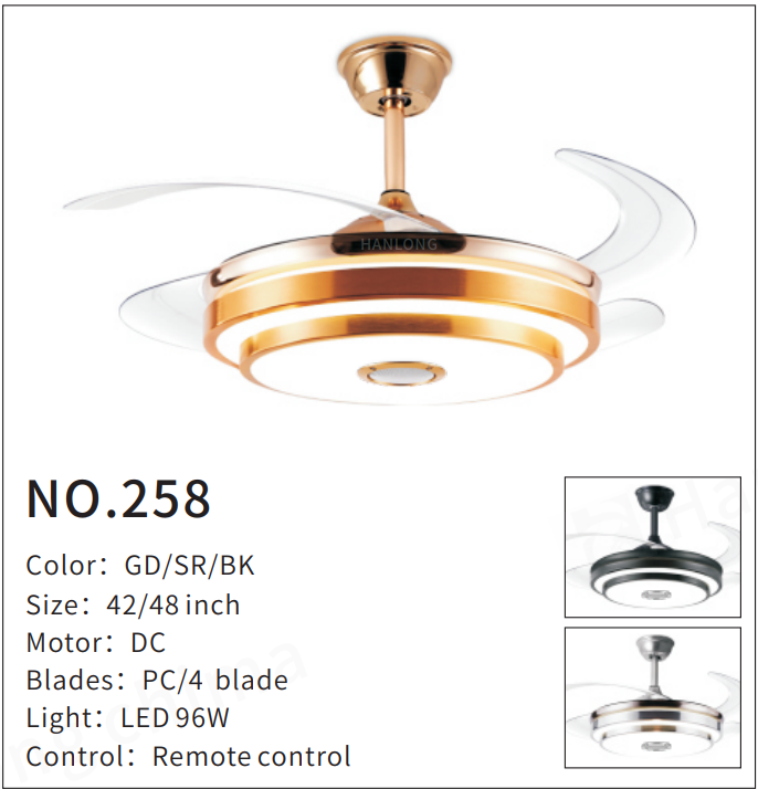 AURELIO 258 SMART LED CEILING FAN