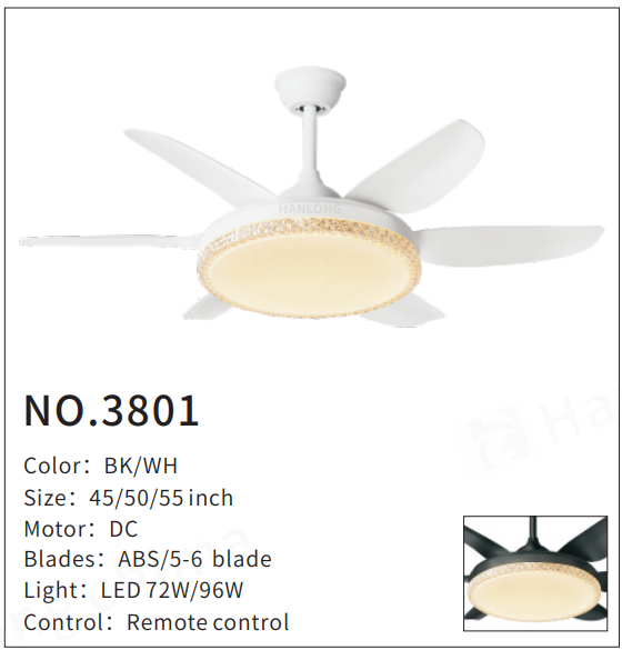 LUMORA 3801 O SMART CEILING FAN