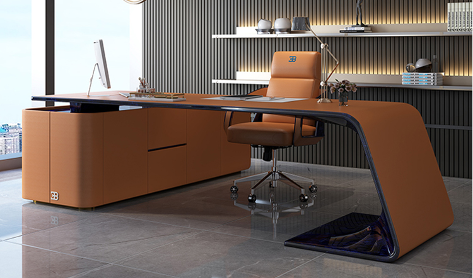 Bugatti Series – C-26 Executive Desk