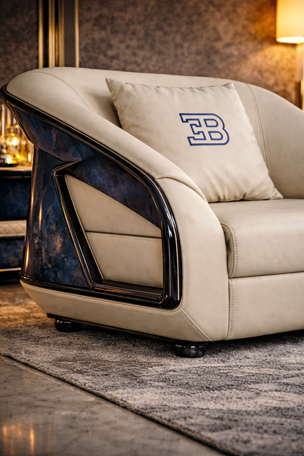 Bugatti Series – C-26 Leather Sofa