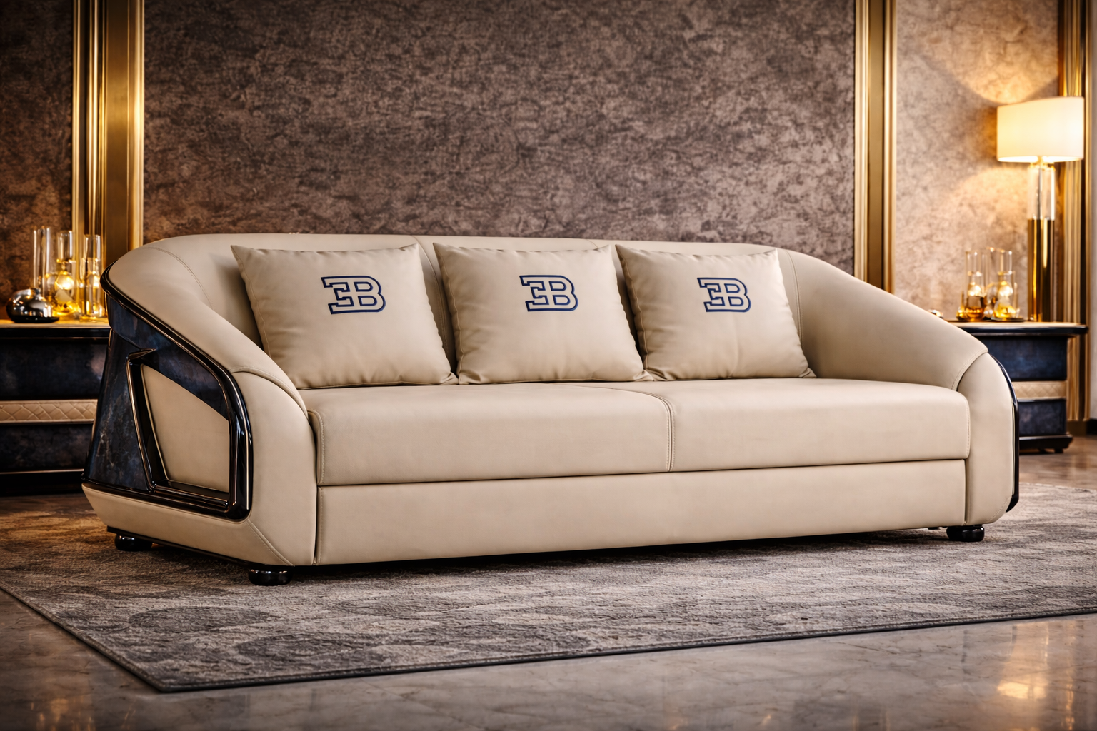 Bugatti Series – C-26 Leather Sofa