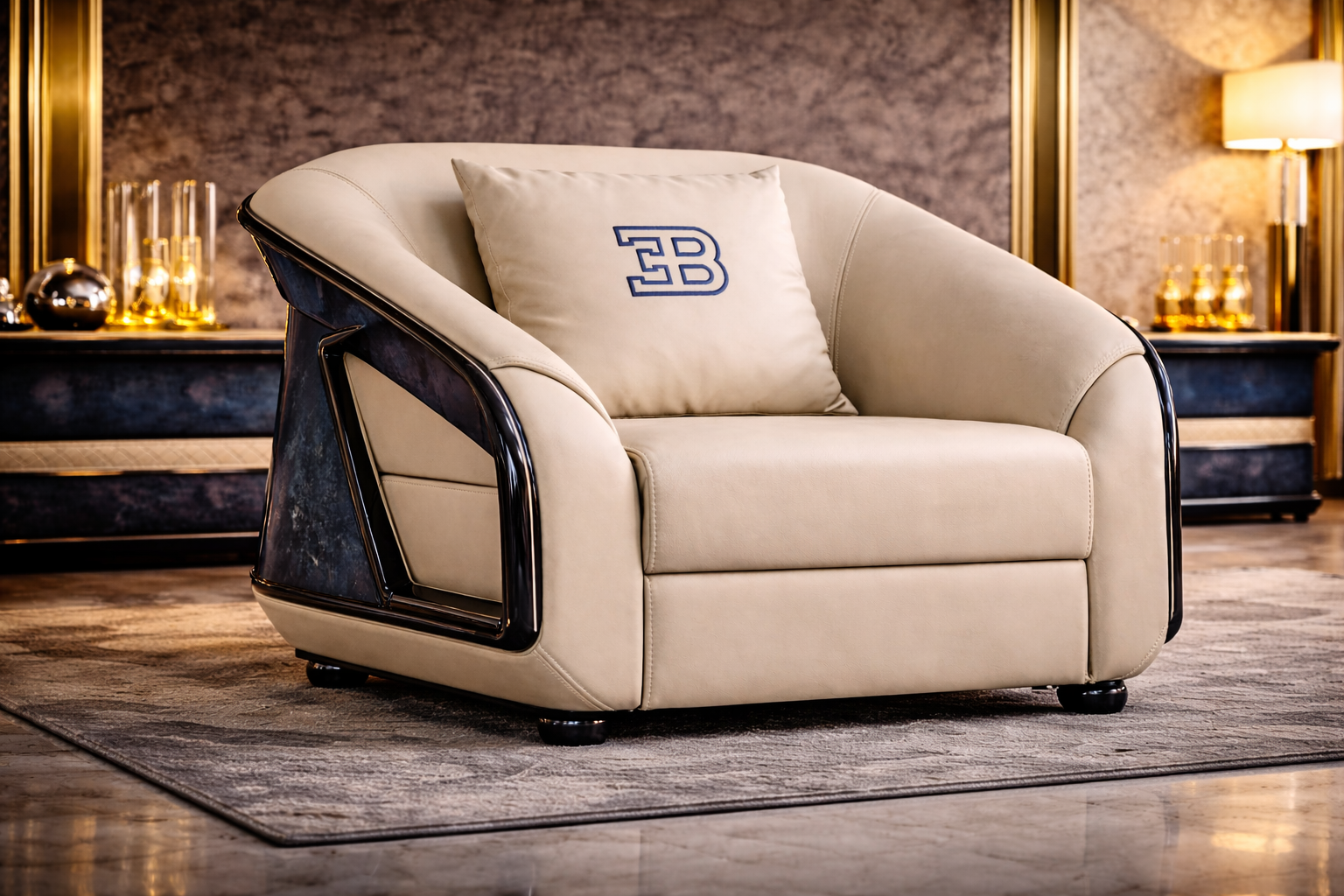 Bugatti Series – C-26 Leather Sofa