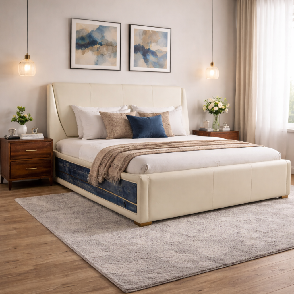 Bugatti Series Luxury Leather Bed