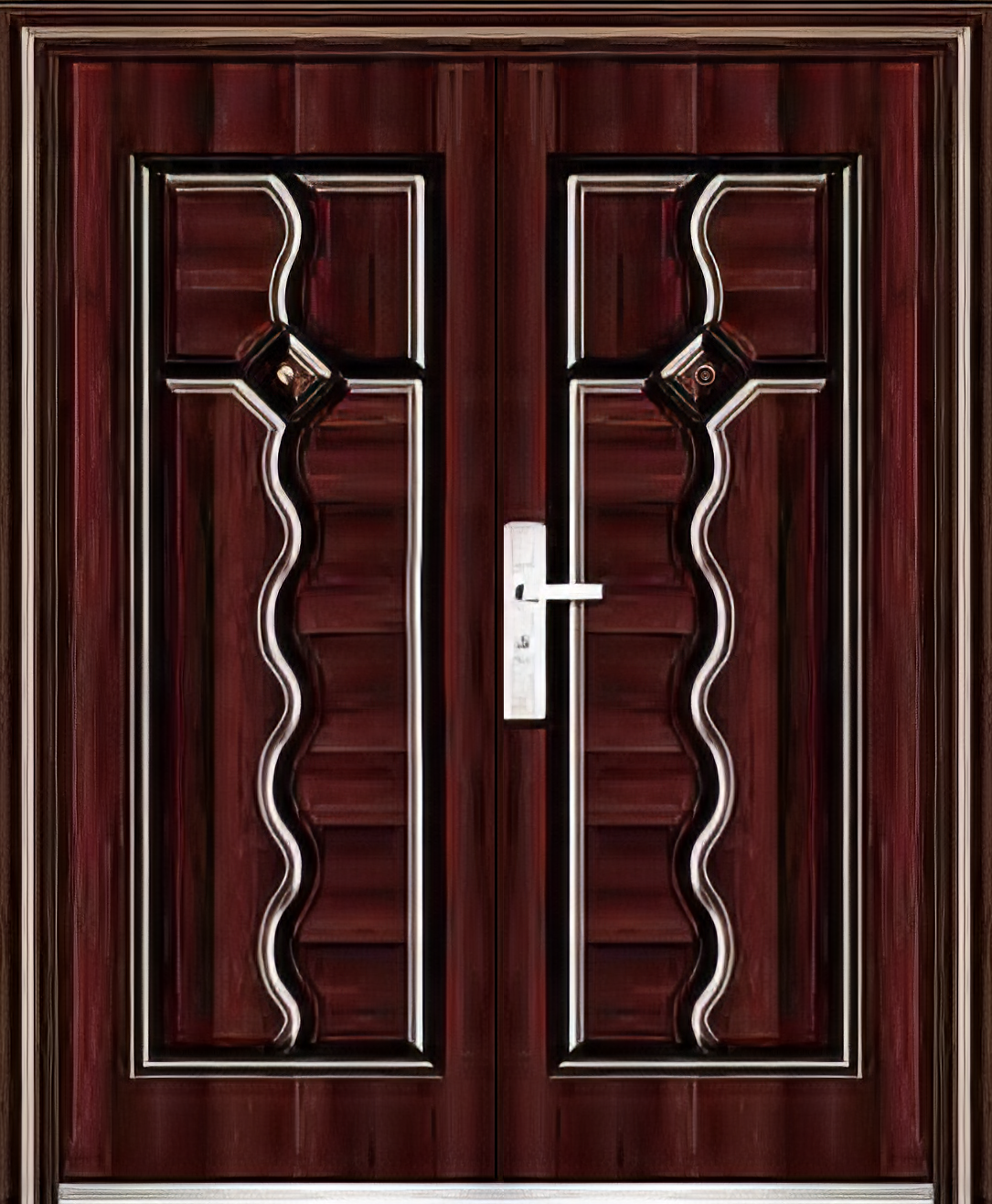 UJWALA SUPER STRONG SECURITY STEEL DOOR | D4 Model