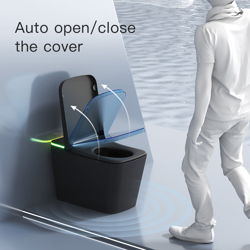 F5 Smart Toilet | Premium Voice-Controlled Toilet | Black