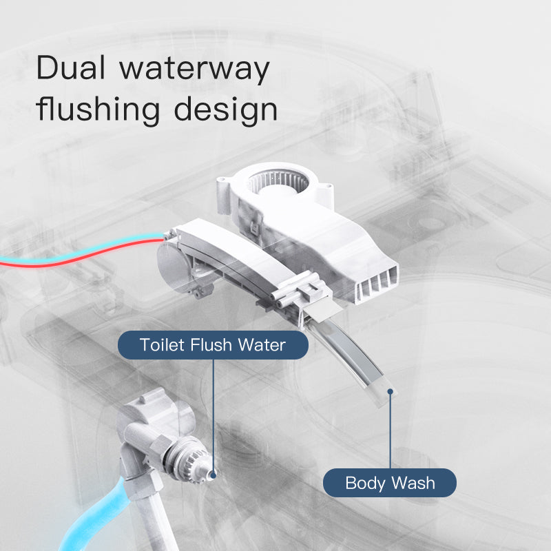 F5 Smart Toilet | Premium Voice-Controlled Toilet | Black