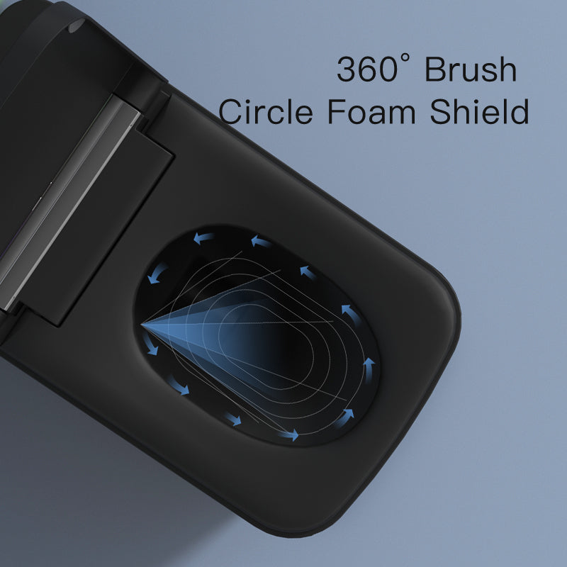 F5 Smart Toilet | Premium Voice-Controlled Toilet | Black