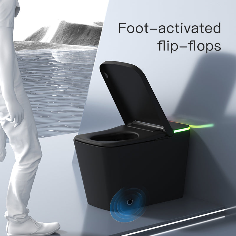 F5 Smart Toilet | Premium Voice-Controlled Toilet | Black