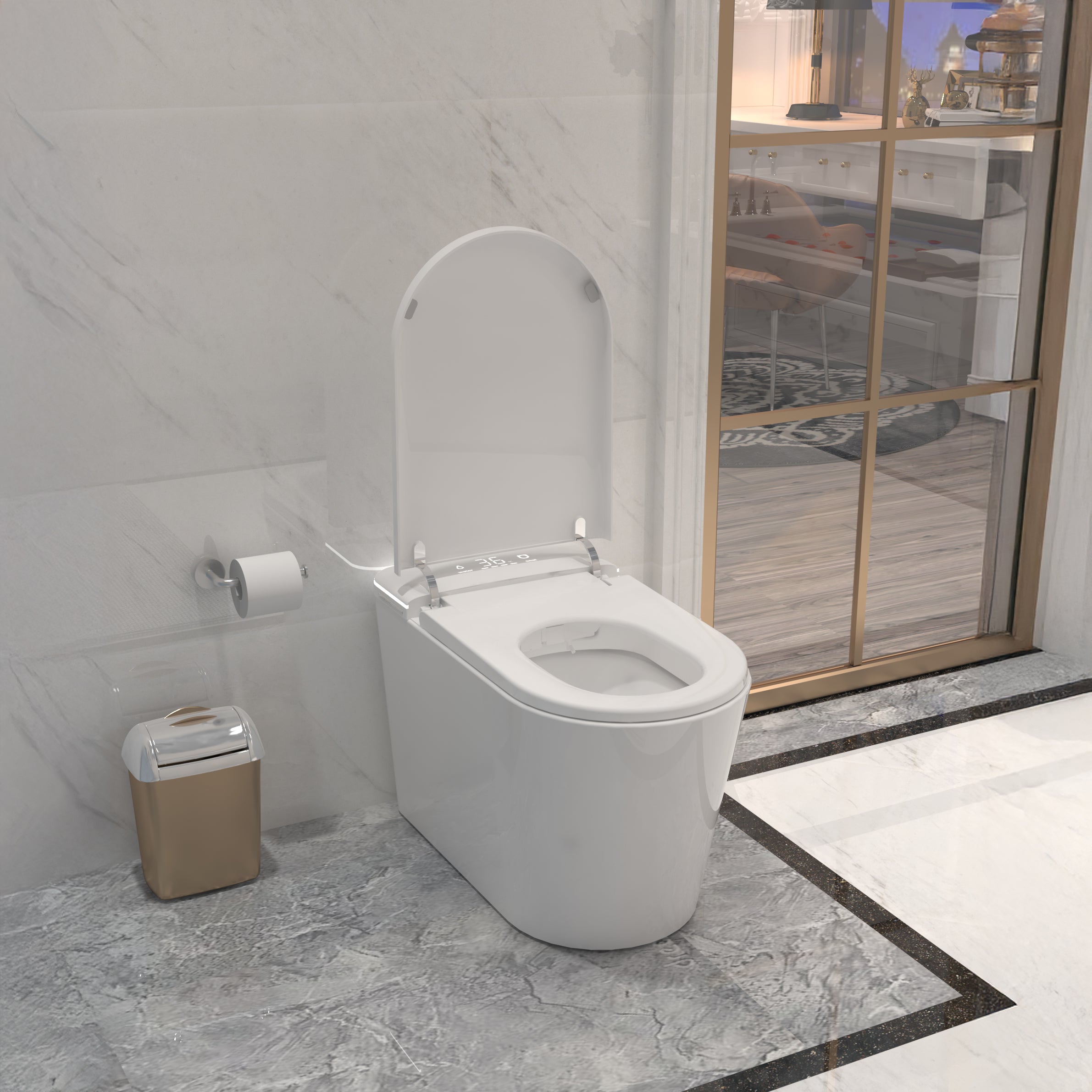 W9 Smart Toilet | Fully Touch-Free Intelligent Toilet