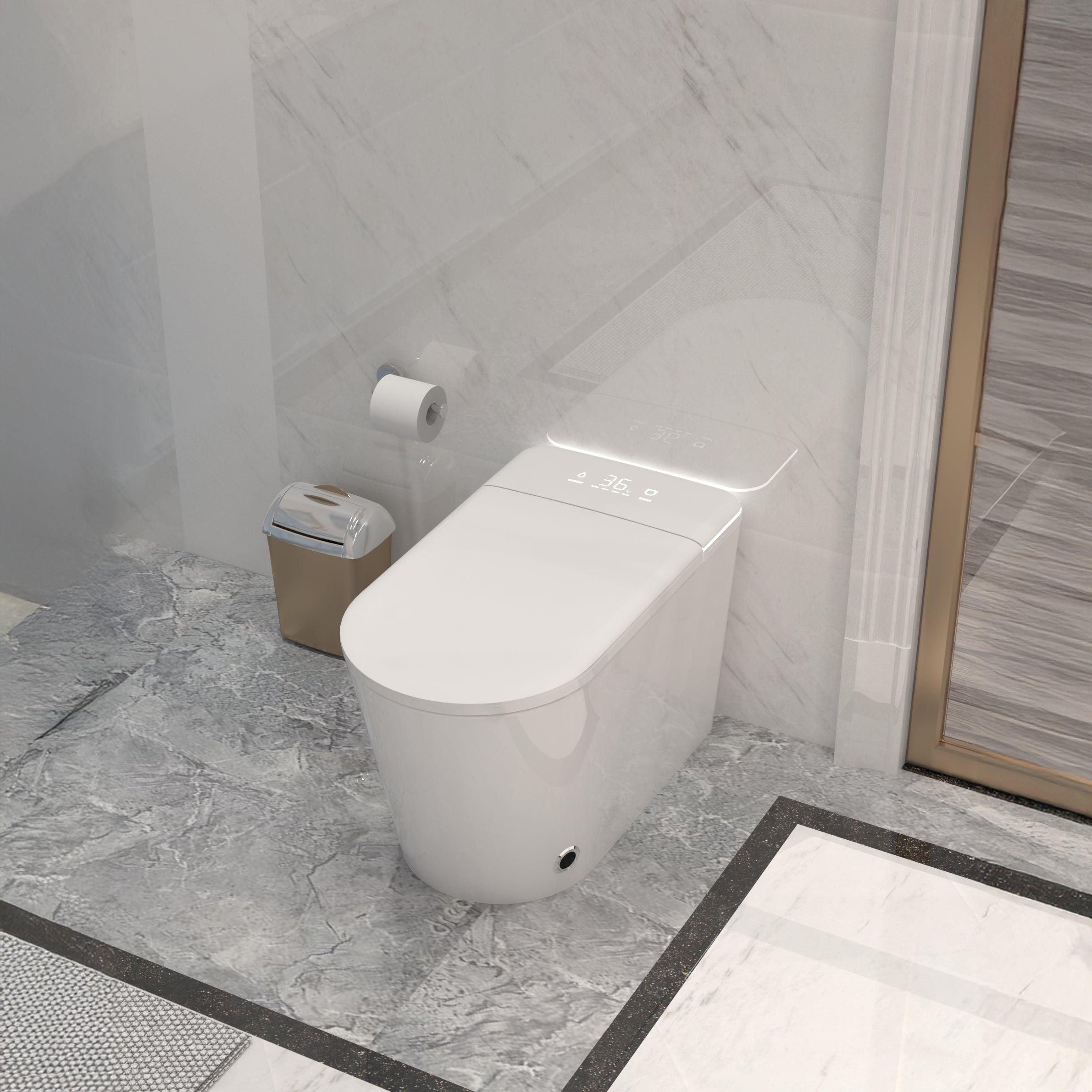 W9 Smart Toilet | Fully Touch-Free Intelligent Toilet